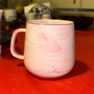 Small pink mug